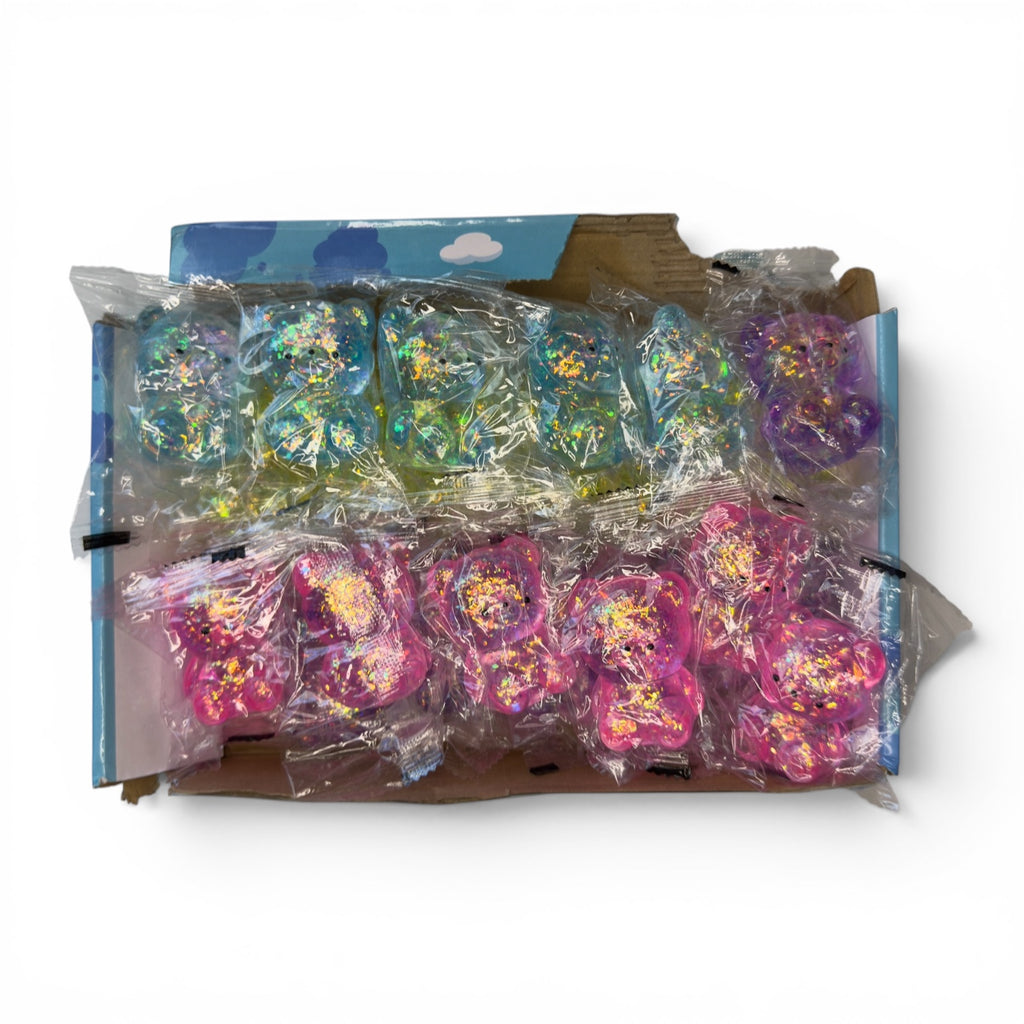 Mini Glitter Bear Squishy